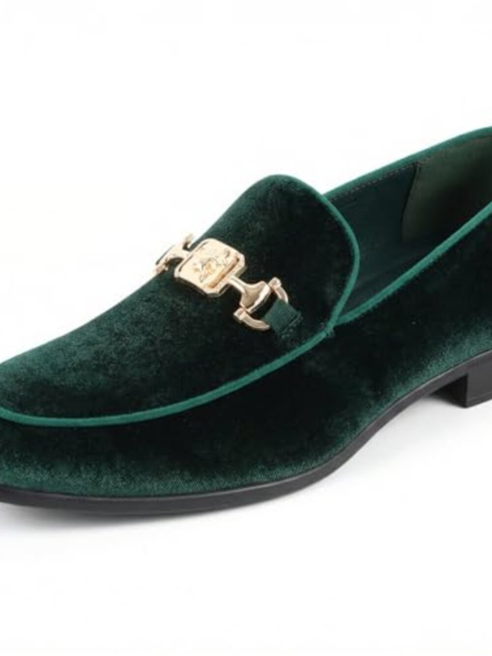 Men's Velvet Penny Slip-On Loafers Memory Foam Formal Dress Shoes